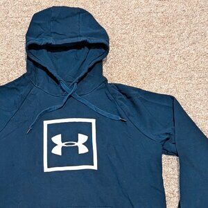 Under Armour Rival Fleece Box Logo Hoodie